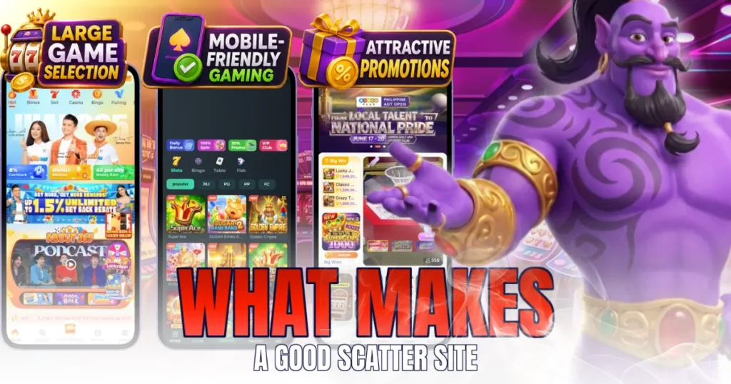 What Makes a Good Scatter Site