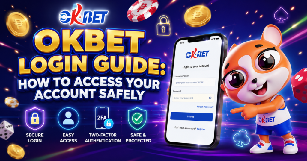 OKBet Login Guide How to Access Your Account Safely