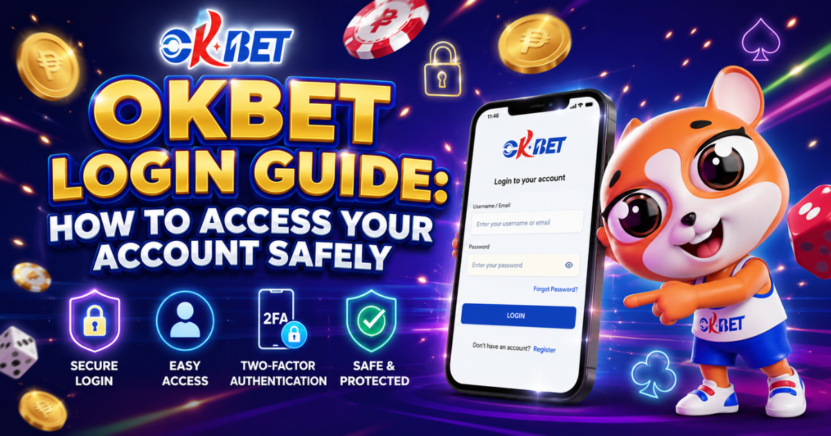 OKBet Login Guide How to Access Your Account Safely