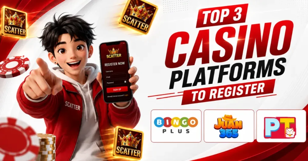 Top 3 Casino Platforms to Register